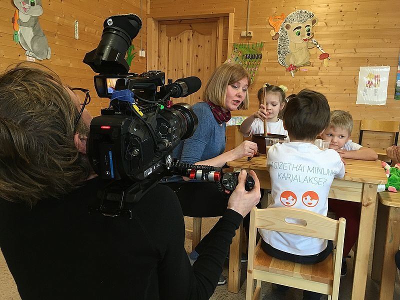 Телевизионщики из Германии снимают фильм о карелах. Неделю гости провели в Пряжинском районе