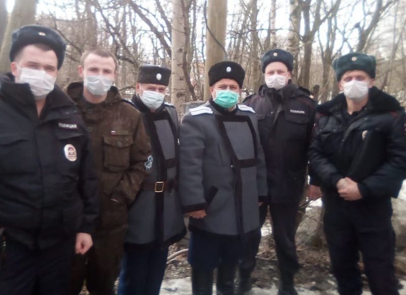 Казаки будут следить за соблюдением режима самоизоляции в Медвежьегорске