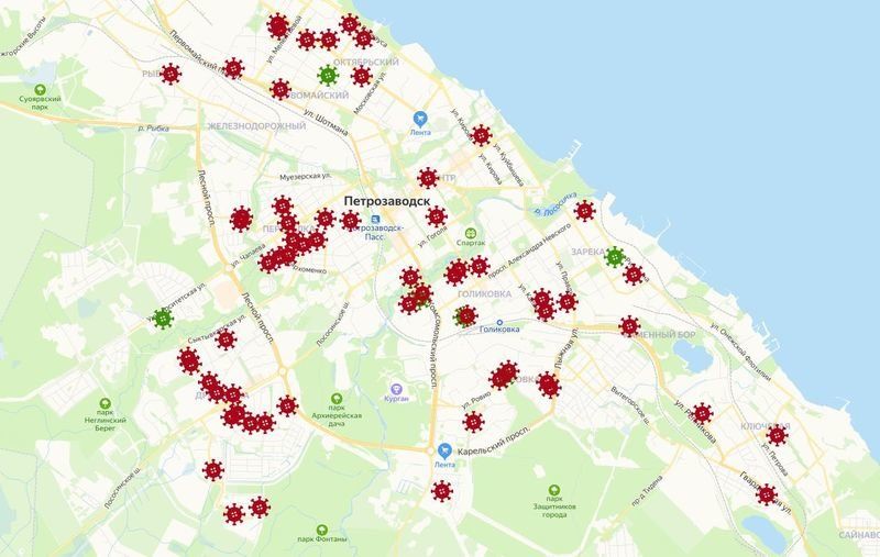 Число выздоровевших от COVID-19 в Карелии за сутки впервые превысило число заболевших