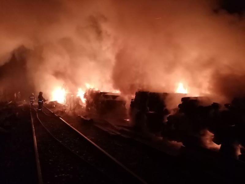 4 часа понадобилось пожарным для тушения крупного пожара на севере Карелии