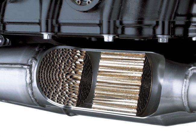 Устройство выхлопной системы автомобиля