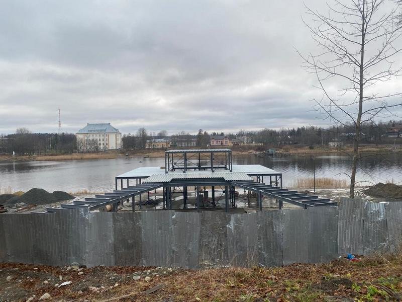 Расторгнут контракт с компанией, затянувшей с благоустроством сквера в Сортавале