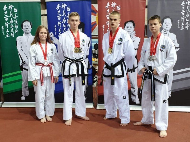 Карельская команда по тхэквандо завоевала девять медалей на всероссийских соревнованиях