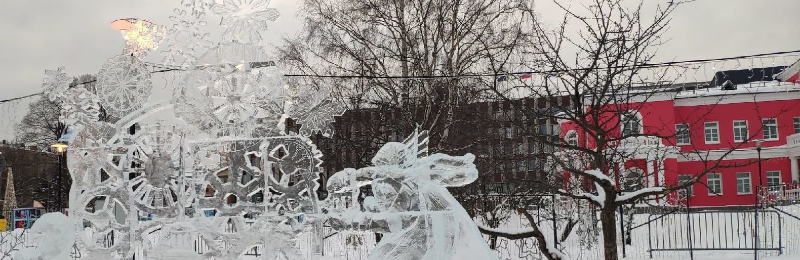Объявлены победители конкурса снежных и ледовых скульптур в Петрозаводске