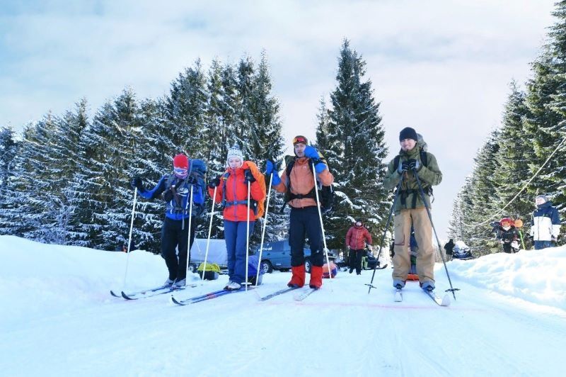 В Медвежьегорском районе стартовала лыжная гонка на 550 километров