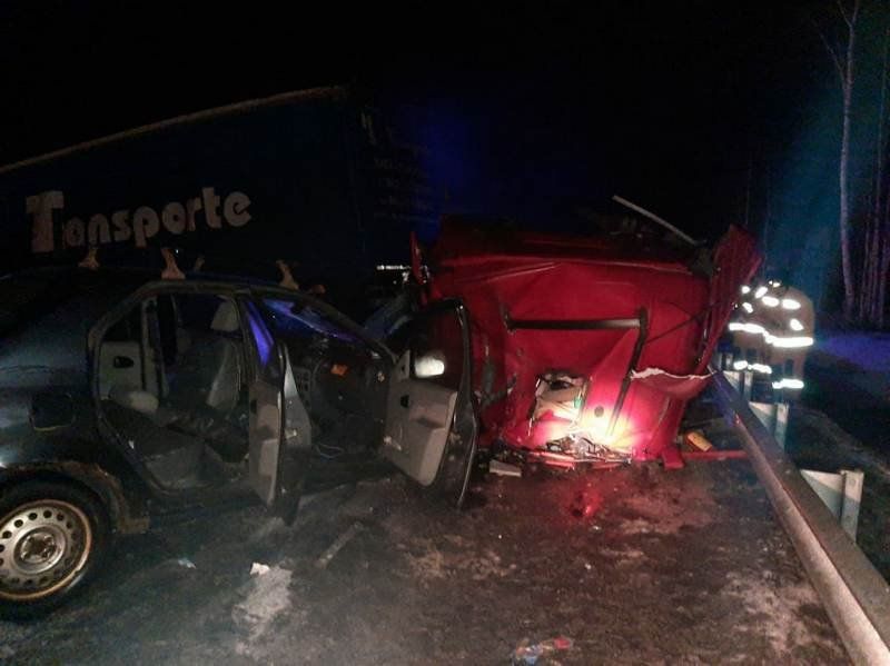 В страшной групповой аварии на трассе «Сортавала» погибли два водителя