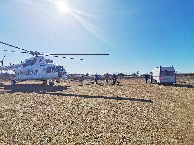 С начала года вертолеты санавиации в Карелии доставили в больницы 94 пациента