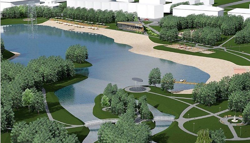 Разработан проект реконструкции Зарецкого парка