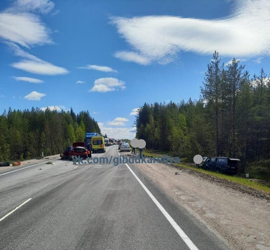 Житель Мурманска погиб на трассе «Кола» в Карелии