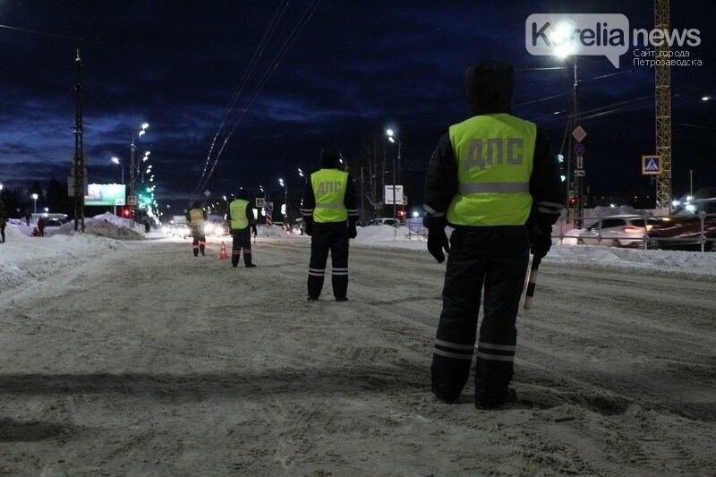 В канун Нового года в Петрозаводске пройдут массовые проверки водителей на трезвость